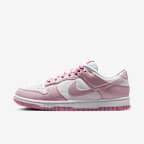 White/White/Metallic Silver/Pink Rise