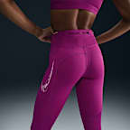 Nike Fast Women's Mid-Rise 7/8 Running Leggings with Pockets