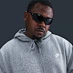 Pánská flísová mikina Nike Club s kapucí a zipem po celé délce