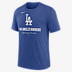 Los Angeles Dodgers Logo Men's Nike MLB T-Shirt