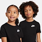 Conjunto de dos piezas con shorts de tejido Knit para niños talla pequeña Nike