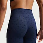 Leggings estampados de tiro alto de 7/8 para mujer Nike One