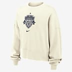 Washington Spirit Phoenix Fleece Women's Nike NWSL Crew-Neck Sweatshirt - Sail