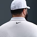 Polo de golf a rayas Dri-FIT para hombre Nike Tour
