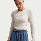 Shorts de tiro medio para mujer Nike Sportswear Club Fleece