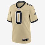 Jordyn Tyson New Orleans Saints Men's Nike NFL Game Jersey - Gold