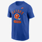 Florida Legacy Arch Helmet Men's Nike College T-Shirt - Royal