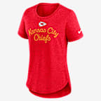 Kansas City Chiefs Script Women's Nike NFL T-Shirt - Red