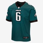 Devonta Smith Philadelphia Eagles Big Kids' Game Jersey - Green