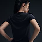 Nike One Women's Dri-FIT Short-Sleeve Graphic Running Top