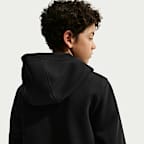 Sudadera con gorro para niños talla grande Nike Sportswear Club Fleece