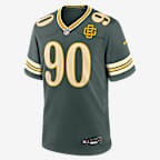 Lukas Van Ness Green Bay Packers Rivalries Collection Men's Nike NFL Game Jersey - Green