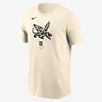 Texas Rangers City Connect Logo Men's Nike MLB T-Shirt - Cream