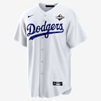 Los Angeles Dodgers 2025 World Series Participant Men's Nike MLB Replica Jersey - White
