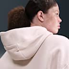 Sudadera con gorro sin cierre oversized de tejido Fleece para mujer Nike Sportswear Phoenix (talla grande)