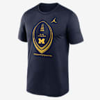 Michigan Primetime Football Icon Legend Men's Nike Dri-FIT College T-Shirt - Navy