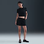 ナイキ スポーツウェア チル テリー ウィメンズ ショートスリーブ フレンチテリー プリンテッド トップ