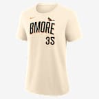 Adley Rutschman Baltimore Orioles City Connect Women's Nike MLB T-Shirt - Natural