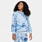 Nike Sportswear Club Fleece Older Kids' (Girls') Oversized French Terry Crew-Neck Sweatshirt