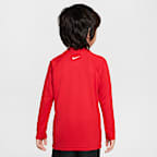 Playera de manga larga para niño talla pequeña Nike Swim Hydroguard Essential