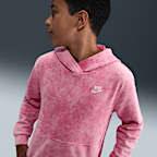 Sudadera con gorro sin cierre para niños talla grande Nike Sportswear