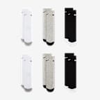 나이키 스마일리 크루 삭스(6켤레) 리틀키즈 드라이 핏 양말