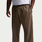 Nike Solo Swoosh Men's Fleece Open-Hem Pants
