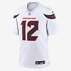 Jersey de fútbol americano Nike de la NFL Game para hombre Nico Collins Houston Texans - Blanco