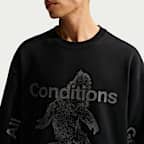 Nike ACG "Tuff Fleece" Men's Therma-FIT Pullover Crew-Neck Sweatshirt