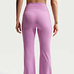 나이키 젠비 여성 하이웨이스트 플레어 노 프론트 심 레깅스