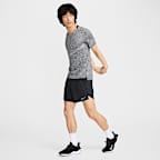 나이키 드라이 핏 라이즈 365 남성 반팔 러닝 탑