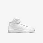 Nike Force 1 Mid LE Tenis para niños de preescolar
