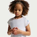 Conjunto de vestido de 2 piezas para niños talla pequeña Nike Move With Nature