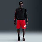 Sweat-shirt ras-du-cou en Fleece Nike Sportswear City Side pour homme