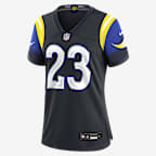 Kyren Williams Los Angeles Rams Rivalries Collection Women’s Nike NFL Game Jersey - Navy