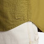 Nike Life Men's Long-Sleeve Oxford Button-Down Shirt