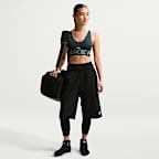 나이키 프로 인디 플런지 여성 미디엄 서포트 패드 스포츠 브라