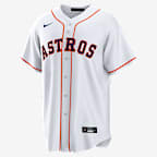 Christian Walker Houston Astros Men's Nike MLB Replica Jersey - White