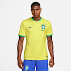 Brazil 2022/23 Stadium Home Men's Nike Dri-FIT Football Shirt