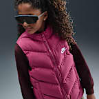 Chaleco acolchado Therma-FIT de ajuste holgado para niños talla grande Nike Sportswear All Day Play