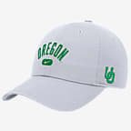 Oregon Nike College Campus Cap - White