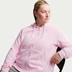 Nike Sportswear Club Fleece Women's Full-Zip Hoodie (Plus Size)