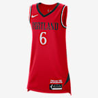 Portland Fire Nike Dri-FIT WNBA Victory Jersey - University Red/Black