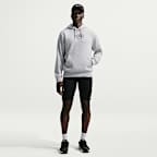 Sudadera con gorro sin cierre de halterofilia para hombre Nike