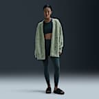 ナイキ スポーツウェア フェニックス コージー ブークレ ウィメンズ オーバーサイズド ニット カーディガン