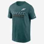 Philadelphia Eagles Sideline Team Issue Men's Nike Dri-FIT NFL T-Shirt - Green