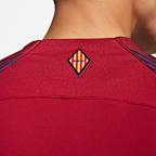 F.C. Barcelona Academy Pro Men's Nike Full-Zip Knit Football Jacket