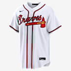 Austin Riley Atlanta Braves Men's Nike MLB Replica Jersey - White