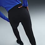 Maskinstrikkede Chelsea FC Strike Third Nike Dri-FIT Total 90-fodboldbukser til kvinder