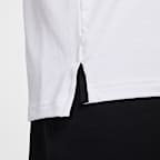 เสื้อโปโลกอล์ฟผู้ชายสีทึบ Dri-FIT Nike Tour